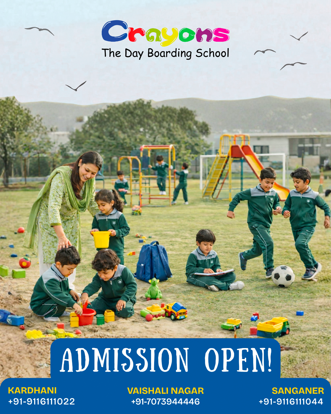 Modern School Campus